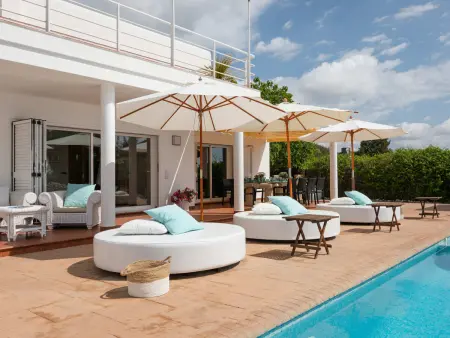 Villa moderne vue mer - 10 pers., Villa 8 personnes à Sant Jordi de ses Salines - Photo 8