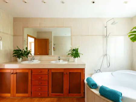 Villa moderne vue mer - 10 pers., Villa 8 personnes à Sant Jordi de ses Salines - Photo 33
