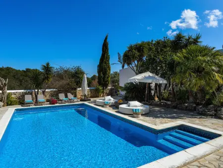 Villa avec piscine, clim et parking - 10 pers., Villa 10 personnes à Ibiza - Photo 10