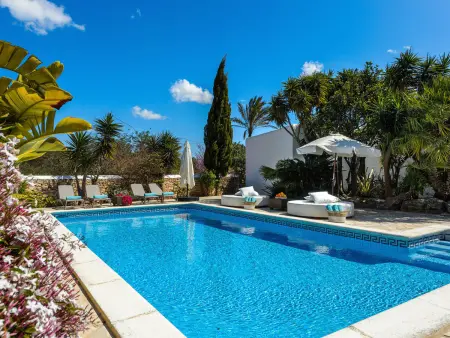 Villa avec piscine, clim et parking - 10 pers., Villa 10 personnes à Ibiza - Photo 13