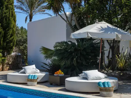 Villa avec piscine, clim et parking - 10 pers., Villa 10 personnes à Ibiza - Photo 33