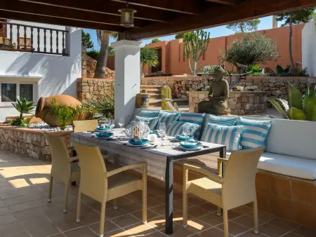 Maison ibizienne, vue mer imprenable - 8 pers., Villa 8 personnes à Sant Josep de sa Talaia - Photo 4