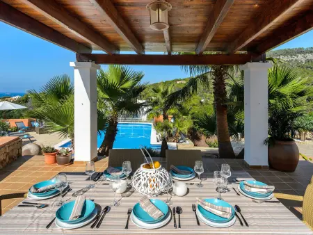 Maison ibizienne, vue mer imprenable - 8 pers., Villa 8 personnes à Sant Josep de sa Talaia - Photo 5