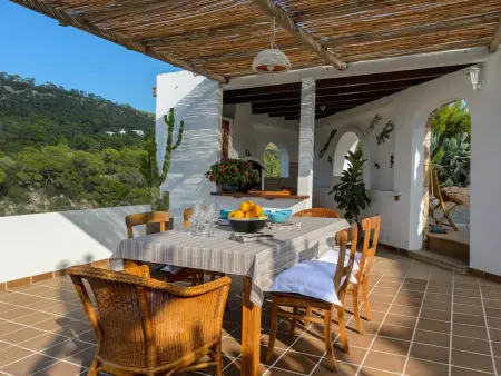 Maison ibizienne, vue mer imprenable - 8 pers., Villa 8 personnes à Sant Josep de sa Talaia - Photo 14