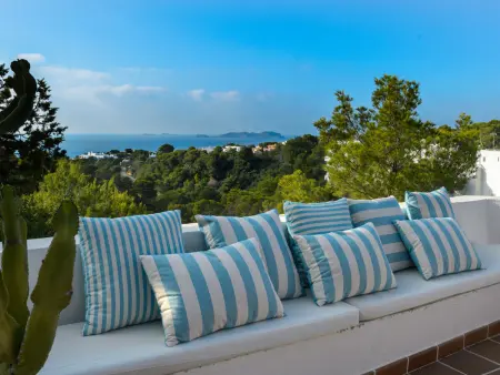Maison ibizienne, vue mer imprenable - 8 pers., Villa 8 personnes à Sant Josep de sa Talaia - Photo 17