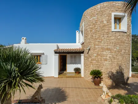 Maison ibizienne, vue mer imprenable - 8 pers., Villa 8 personnes à Sant Josep de sa Talaia - Photo 21