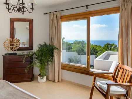 Maison ibizienne, vue mer imprenable - 8 pers., Villa 8 personnes à Sant Josep de sa Talaia - Photo 33