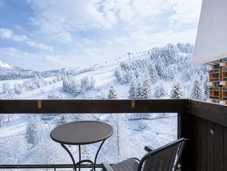 Studio, animaux admis, vue pistes - 4+1 pers., Appartement 5 personnes à Le Corbier - Photo 10