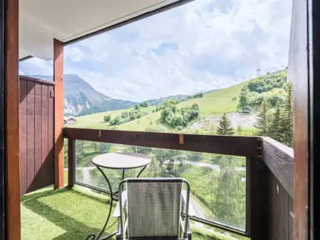 Studio, animaux admis, vue pistes - 4+1 pers., Appartement 5 personnes à Le Corbier - Photo 11