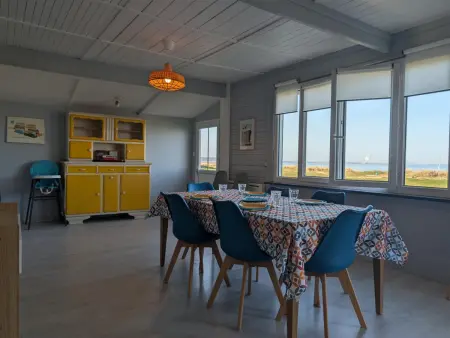 Maison vue mer, animaux bienvenus - 4 pers., Gite 4 personnes à Quinéville - Photo 14