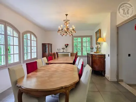 Villa spacieuse et paisible - 15 pers., Gite 13 personnes à Herbeville - Photo 21