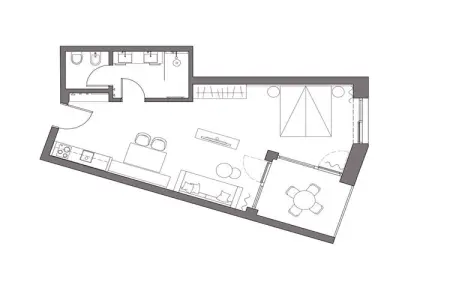 403269, Appartement de vacances avec 1 chambre - Photo 16