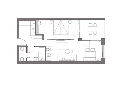 374455, Appartement de vacances avec 1 chambre - Photo 17