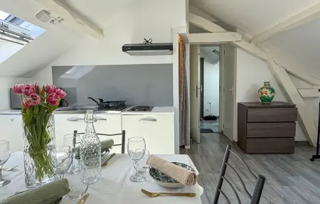 Charmant Appartement, Appartement 2 personnes à Savignac les Églises - Photo 4