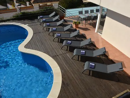 Villa méditerranéenne avec piscine - 18 pers., Villa 13 personnes à Sitges - Photo 10
