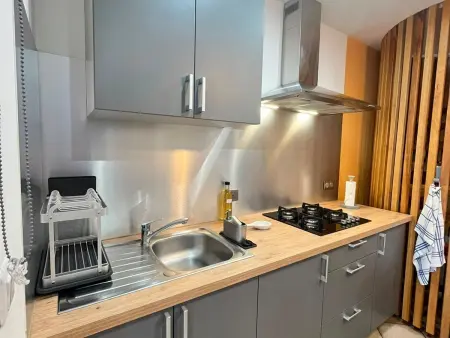 Maison avec piscine privée, parking, clim - 4 pers. - Photo 11