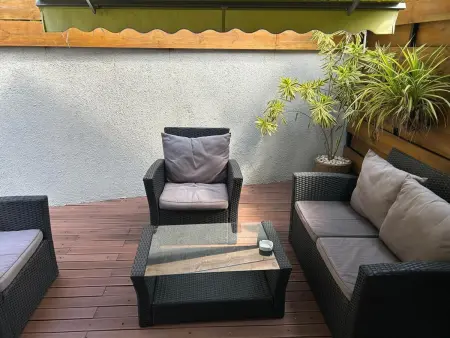 Maison avec piscine privée, parking, clim - 4 pers. - Photo 14