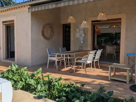 Maison climatisée, piscine privée - 6 pers., Villa 6 personnes à Vallon Pont d'Arc - Photo 8