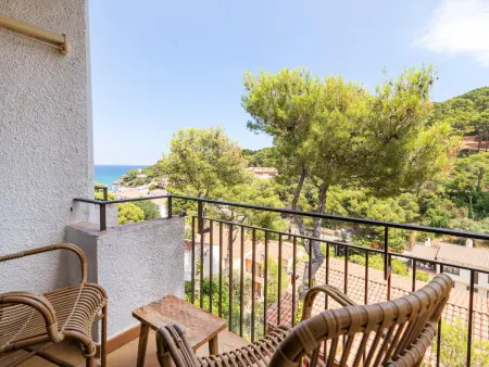 Appartement en duplex vue mer - 4 pers., Appartement 6 personnes à Begur - Photo 1