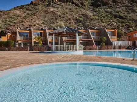 in Barranco Del Cura mit Kleinem Balkon, Maison 4 personnes à Mogán - Photo 11