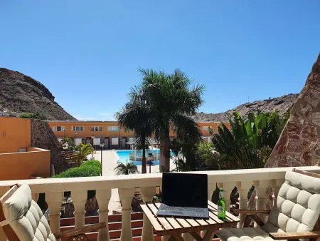 in Barranco Del Cura mit Kleinem Balkon, Maison 4 personnes à Mogán - Photo 28