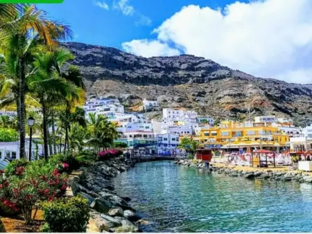 in Barranco Del Cura mit Kleinem Balkon, Maison 4 personnes à Mogán - Photo 42