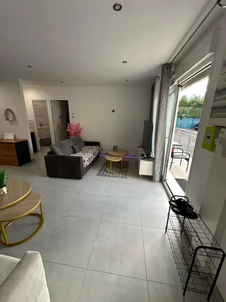 Appartement avec balcon à Freneuse - 54 m², Appartement 9 personnes à Freneuse - Photo 21