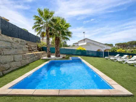 Villa moderne, piscine privée - 8 pers., Villa 8 personnes à Sils - Photo 1