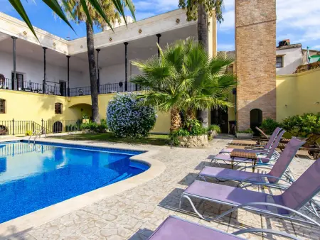 Manoir avec piscine privée, animaux admis - 39 pers. - Photo 7