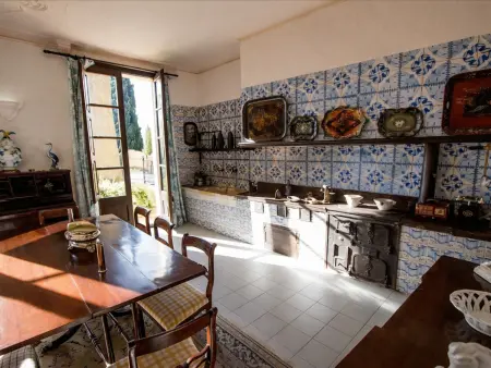 Manoir avec piscine privée, animaux admis - 39 pers. - Photo 12