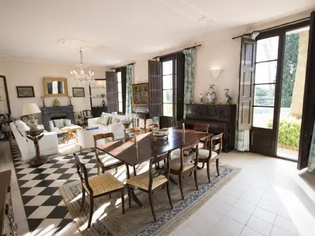 Manoir avec piscine privée, animaux admis - 39 pers. - Photo 13