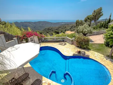 Villa vue mer et montagne - 9 pers., Villa 9 personnes à Sant Cebrià de Vallalta - Photo 4