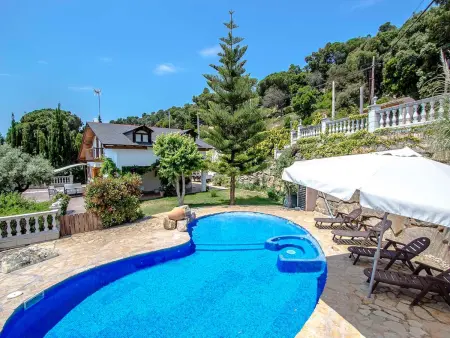 Villa vue mer et montagne - 9 pers., Villa 9 personnes à Sant Cebrià de Vallalta - Photo 5