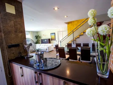 Villa moderne, animaux admis, vue montagne - 14 pers. - Photo 13