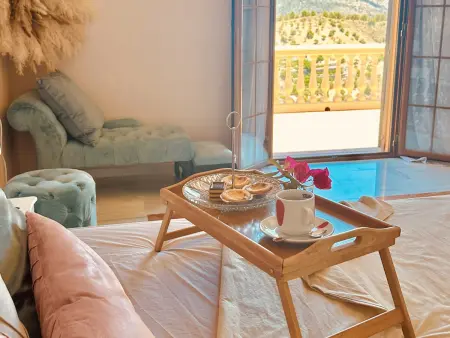Château avec piscine privée - 15 pers., vue mer - Photo 15