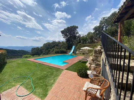 Villa rustique, piscine privée, vue montagne - 14 pers. - Photo 25