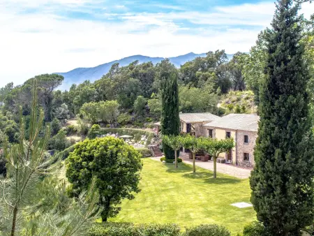 Villa rustique, piscine privée, vue montagne - 14 pers. - Photo 30