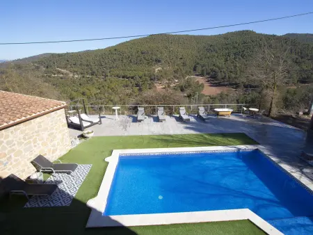 Mas catalan, animaux OK, 20 pers., vue montagne, Villa 20 personnes à Rubió - Photo 25