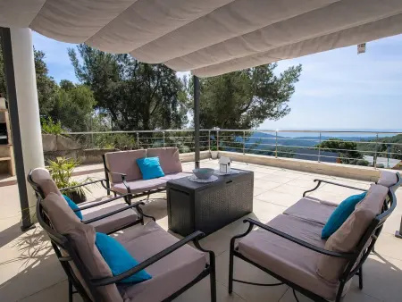 Villa moderne en campagne catalane - 9 pers., Villa 9 personnes à Sant Cebrià de Vallalta - Photo 24