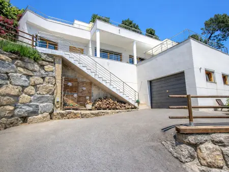 Villa moderne en campagne catalane - 9 pers., Villa 9 personnes à Sant Cebrià de Vallalta - Photo 25