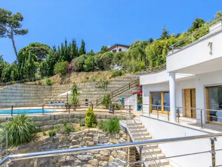 Villa moderne en campagne catalane - 9 pers., Villa 9 personnes à Sant Cebrià de Vallalta - Photo 29