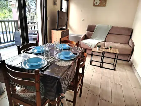 T2 climatisé avec rooftop, parking - 5 pers., Appartement 5 personnes à Saint Cyprien - Photo 6