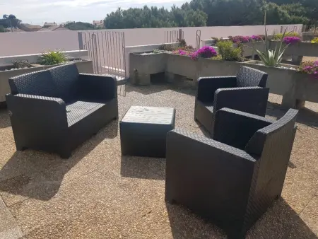 T2 climatisé avec rooftop, parking - 5 pers., Appartement 5 personnes à Saint Cyprien - Photo 23