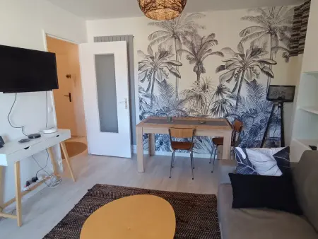 Appartement rez-de-jardin confortable - 4 pers., Appartement 4 personnes à Courseulles sur Mer - Photo 2