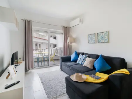 Appartement central, animaux admis - 6 pers., Appartement 6 personnes à Albufeira - Photo 1