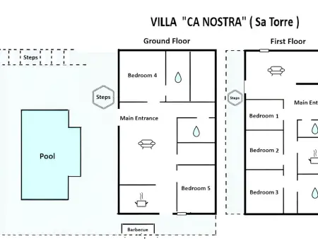 Ca Nostra (Llucmajor), Villa 8 personnes à Llucmajor - Photo 34