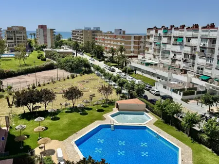 Appartement vue panoramique - 4 pers., Appartement 4 personnes à La Pineda - Photo 21