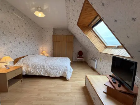 Grande maison avec parking - 9 pers., Maison 9 personnes à Trégastel - Photo 7