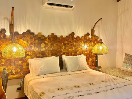 Bungalow romantique, clim - 3 pers., Gite 3 personnes à Saint Philippe - Photo 1