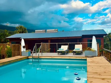Bungalow romantique, clim - 3 pers., Gite 3 personnes à Saint Philippe - Photo 2